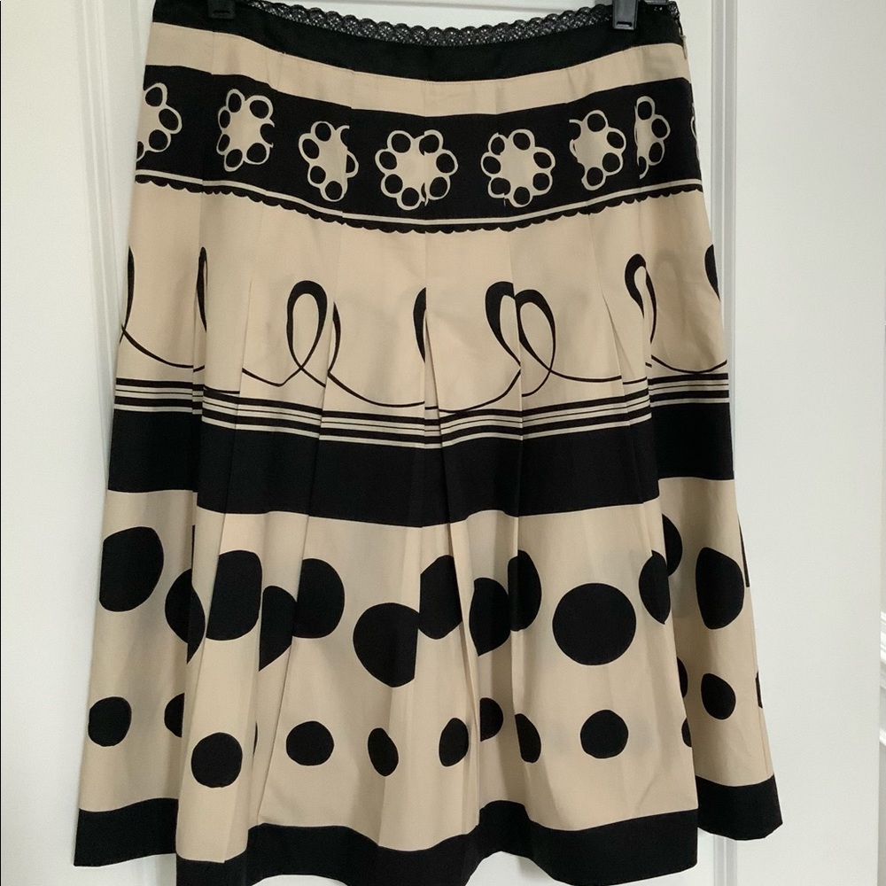 Ideology Polka Dot Cotton Skirt - Picture 2 of 4